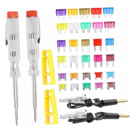 300piezas Fusibles Automotrices Unidades Kit Completo Probador Incluido Aluminio Variedad Para Varios Vehículos