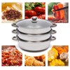 3 Tier Stainless Steel Steamer, Pot Food Steamer Cooker Steam