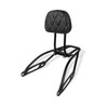 CHIFUN Rear Passenger Backrest Sissy Bar Compatible with Harley Street