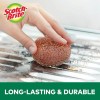 Scrubber Copper Coated Scrubbing Scouring Scour Pads Cleaning Kitchen cookware