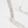 Herbeluemily HM-0047-R05-4L Rhinestone Headband, Pierced Tassel, Gorgeous Bijou, 4 Rows