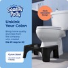 Squatty Potty The Original Bathroom Toilet Stool, Curve Lightweight with