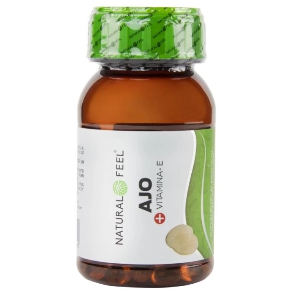 Natural Feel Ajo más vitamina E 100 capsulas
