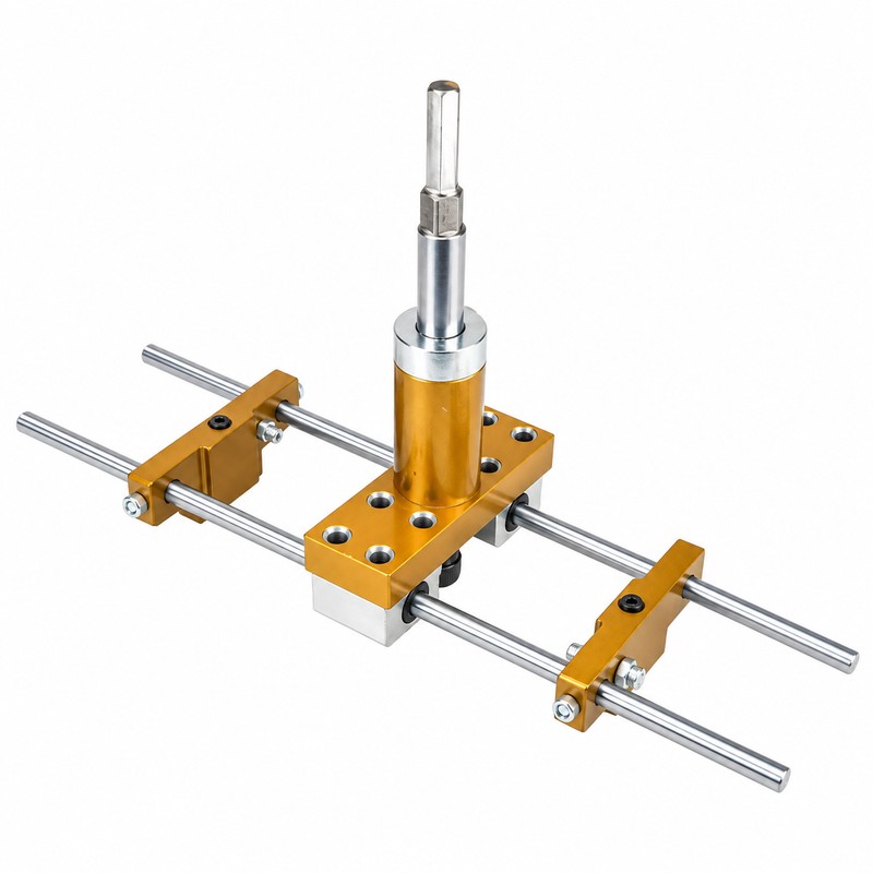 Wooden Door Lock Mortising Jig for Installation – Adjustable Hole