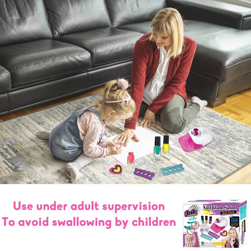 STAY GENT Nagelset für Kinder Mädchen, Kinder Nagellack Set mit