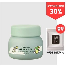 Green Tea Moisture Cream 100m (Cleansing Tissue) Hypoallergenic and mild / 그린티 수분 크림 100m (클렌징티슈 ) 저자극순한