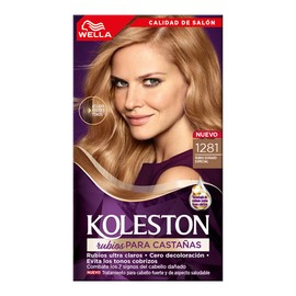 Koleston Tinte Permanente 1281 Rubio Dorado Especial