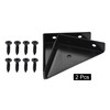 uxcell 2Pcs Angle Corner Brackets 66mm x 66mm, Cold Rolled