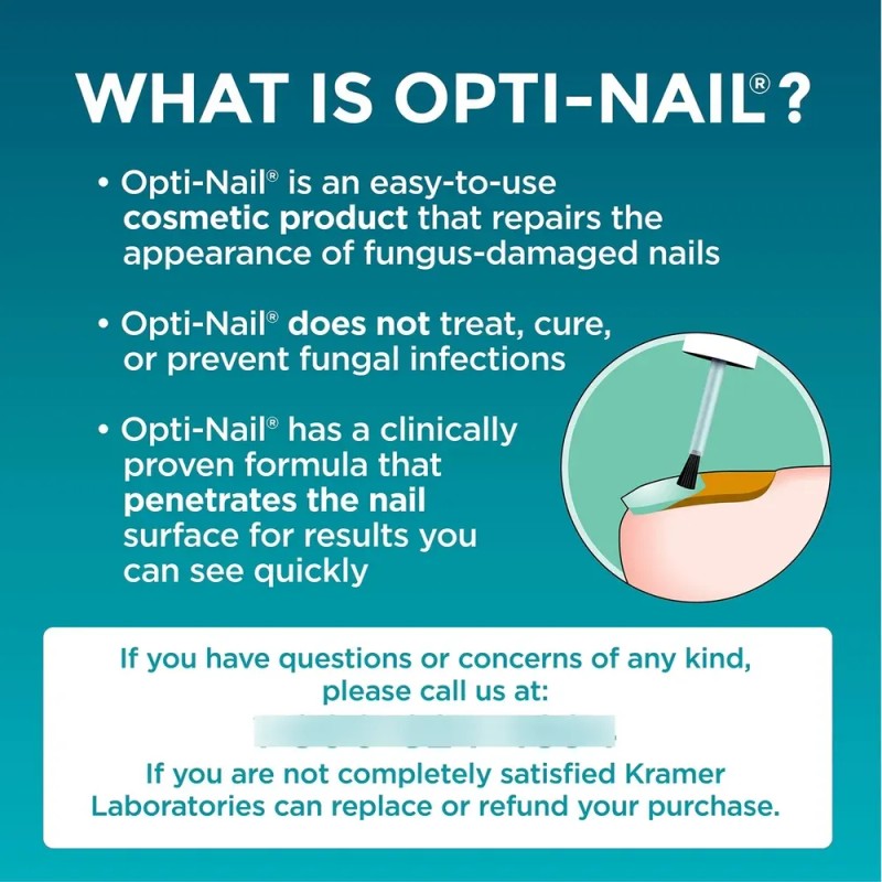 Reparador De Uñas Fúngico Opti-nail Restaura Una Apariencia