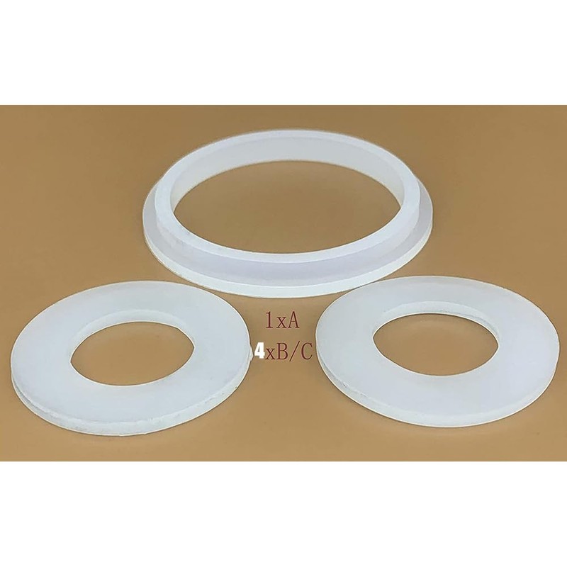 5Pcs Plug Seals Washers Fits Coleman SaluSpa for Lay-Z-Spa, A