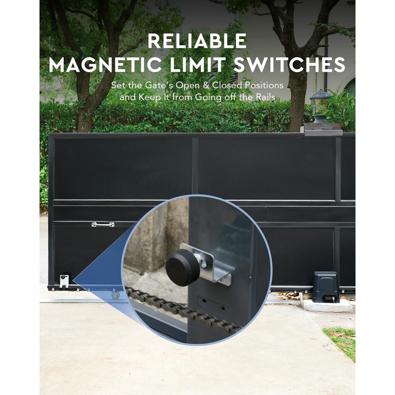 CO-Z Magnetic Limit Switches, 2pc Round Switch Magnet Set for
