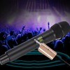 Rechargeable UHF Handheld Wireless Microphone with Mini Bluetooth Receiver Support