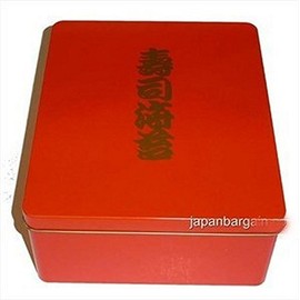 Lucca NC-4 NORI Container, One Size, Red, Ceramic