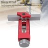 Aluminum Cabinet Door Installation Positioner, Adjustable Cabinet Hardware Jig, Cabinet