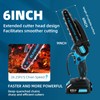 Mini Chainsaw Cordless, 6 Inch 2×2.0AH Batteries 2 Chains Electric
