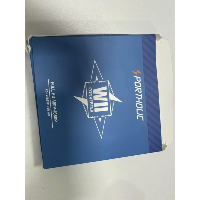 PORTHOLIC Wii to HDMI Converter 1080P – HDMI & 3.5mm
