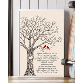 Mattata Forever Young Lyrics Poster Print (16" x 24")