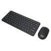 2.4G Wireless Keyboard Mouse Combo 78 Key Retro Round Keycap