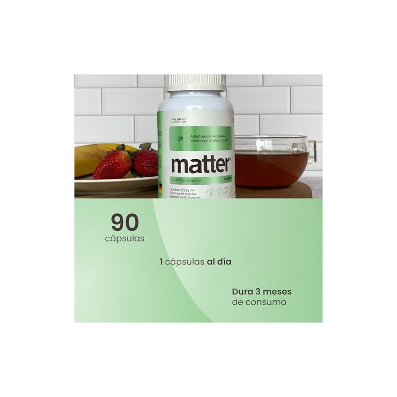 MATTER SMART NUTRIENTS | UP |Extractos Herbolarios con Vitamina C,