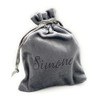 lasergravierter Samtbeutel personalisiert Geschenk Verpackung