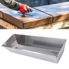 14 Inch Mud Pan, 210 Stainless Steel Mixing Tray, High