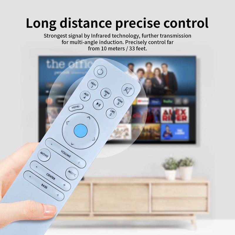 PZL New Replacement Remote Control for Definitive Technology SoloCinema Sound