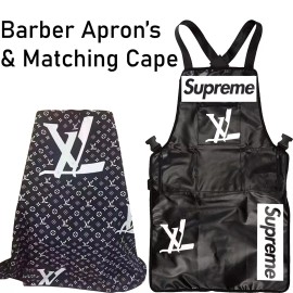 cosmetology Professional Barber uniform Jeans Apron, barber cape & apron, barber apron