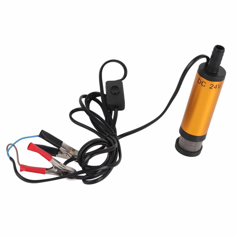 Professional 12L/min 60W 24V Submersible Pump Water Oil Diesel Fuel