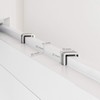 SONGMICS JJC901E01 Set of 2 Silver Steel Door Hooks for