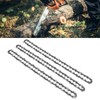 3Pcs Chainsaw Chain Universal Part 3/8in Pitch 1.3mm Middle Guide