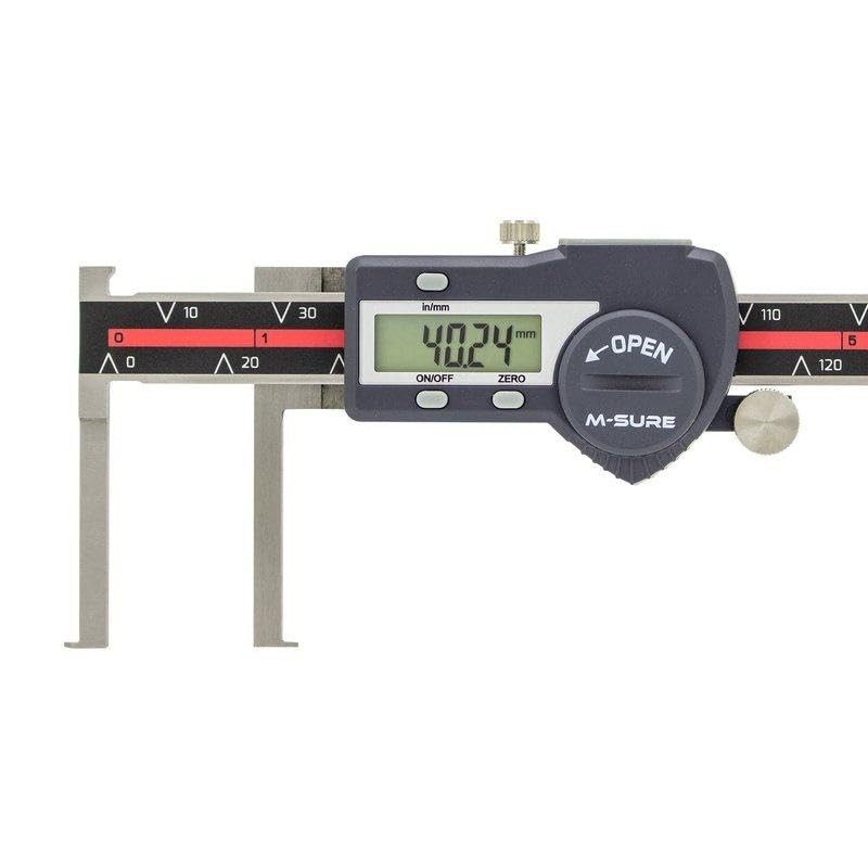 M-SURE MS-230-150 Digital Caliper Inside Groove 8-150mm (0.235-6 inch) MS-230