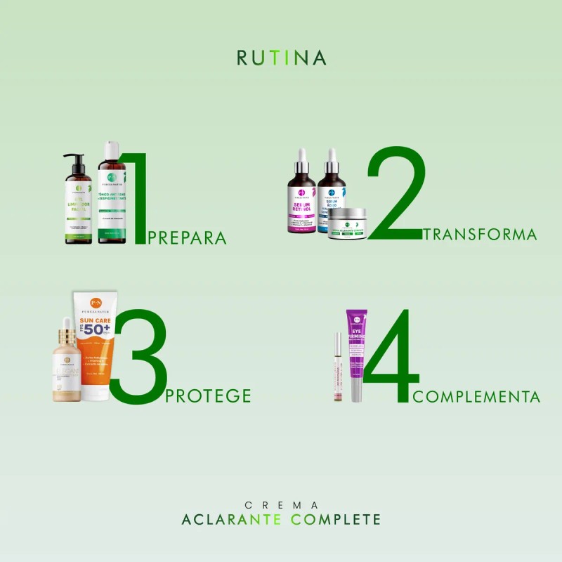 Pureza Natur Crema Facial Aclarante Paño Cara Cuerpo Fps30 Humecta