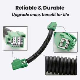 ASTROSYNC Mirror Spot Lights Speed Override Mod Harness Fit for Ford F-150 2015-2020 F-150 Raptor 2017-2020 F-250 F-350 Super Duty 2017-2022, Tow Mirror Spotlights Stay on Over 6 mph PNP Module