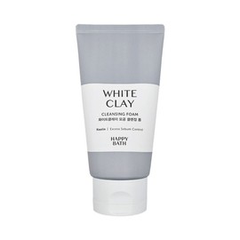 Happy Bath White Clay Pore Cleansing Foam 150g / 해피바스 화이트 클레이 모공 클랜징폼 150g