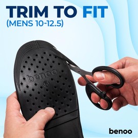 Height Increase Insoles for Men (3 Layers 1" to 3" Inch Boost) Adjustable Heel Lifts (Mens 10-12.5)
