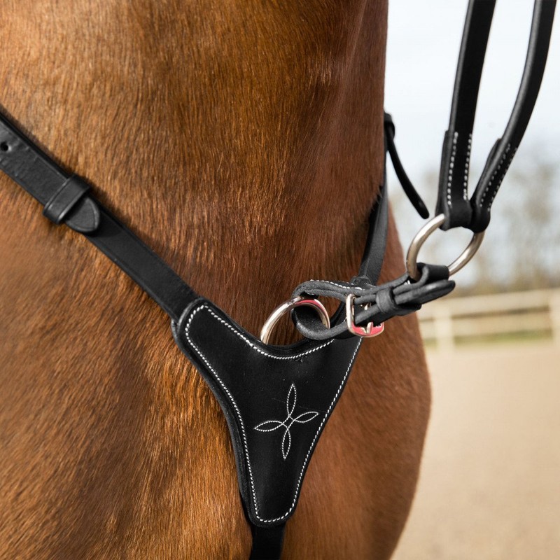 Horze AdjuStable Hunting Breastplate w/ Runnng Attachment