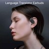 Pyhodi Real Time Language Translator Earbuds, Open Ear AI Translation