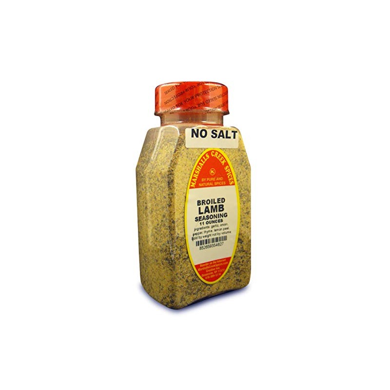 Marshall’s Creek Spices Broiled Lamb Seasoning, No Salt, 12 Ounce