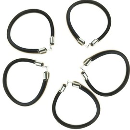 MOHERO 1/10 RC Bungee Cords, Elastic String Luggage Rack for 1:10 RC Rock Crawler Truck Roof Rack (Black, 10cm)