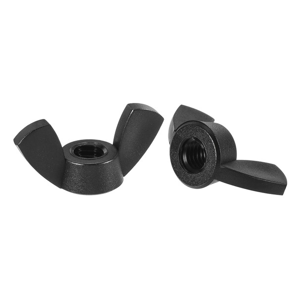 sourcing map M5 Wing Nuts Nylon Butterfly Nut Hand Twist