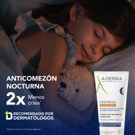 Derma Exomega Control Noche Emoliente Anti Comezón 200