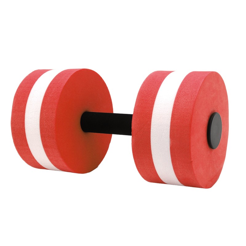 2 PCS EVA Water Floating Dumbbell Yoga Exercise Water Foam