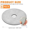 Survey Markers Stakes Stainless Washers for Low Profile Property Line