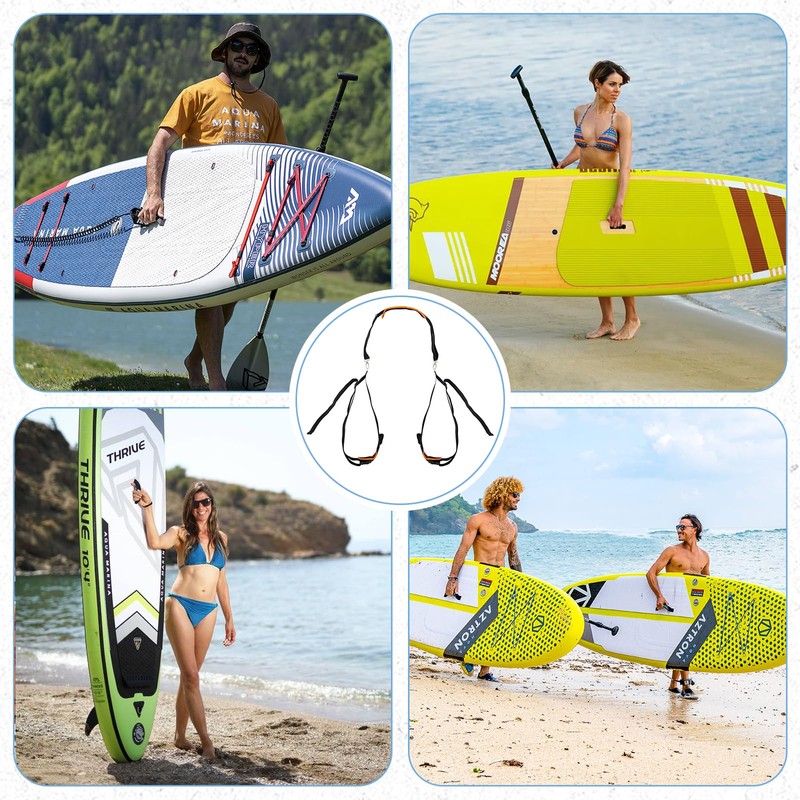 Paddle Board Carry Strap,Adjustable Hands-Free Sup Carrying Strap Boards,with Detachable