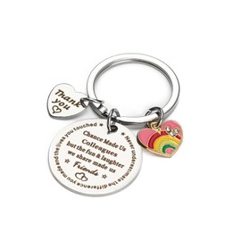 Hightopup Keyring leaving gifts for colleagues women thank you gifts for colleagues keychain retirement chance made us colleagues work goodbye gifts sorry your leaving gifts for colleague friends