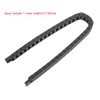 Hilitand 1Meter Drag Chain Black Cable Drag Chain Reinforced Nylon