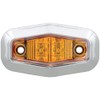 Optronics MCL13ATRS Mini Sealed 2-LED Marker/Clearance Light with Chrome Bezel