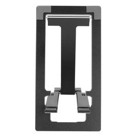 Phone Holder Folding Table Stand Aluminium Alloy Desktop Portable for Home Office Black