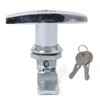 T-Handle Lock Kit with Keys T-Handle Garage Door Lock for