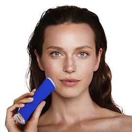 FOREO ESPADA Dispositivo de terapia de luz LED azul aprobada por la FDA para acné, tratamiento para cicatrices de acné, elimina acné y espinillas, piel limpia, silicona de grado médico